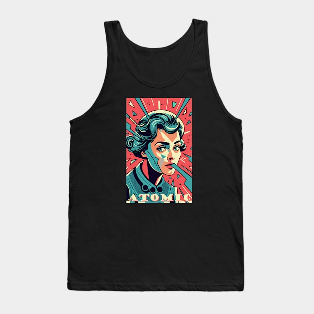 Abstact woman face Tank Top by Kingrocker Clothing